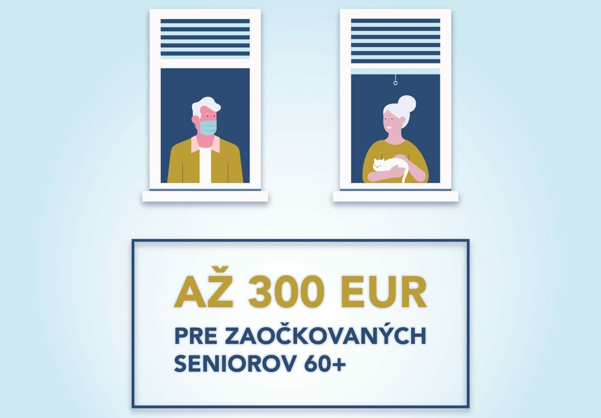 Štát doteraz vyplatil dôchodcom očkovací bonus vo výške 220 miliónov eur