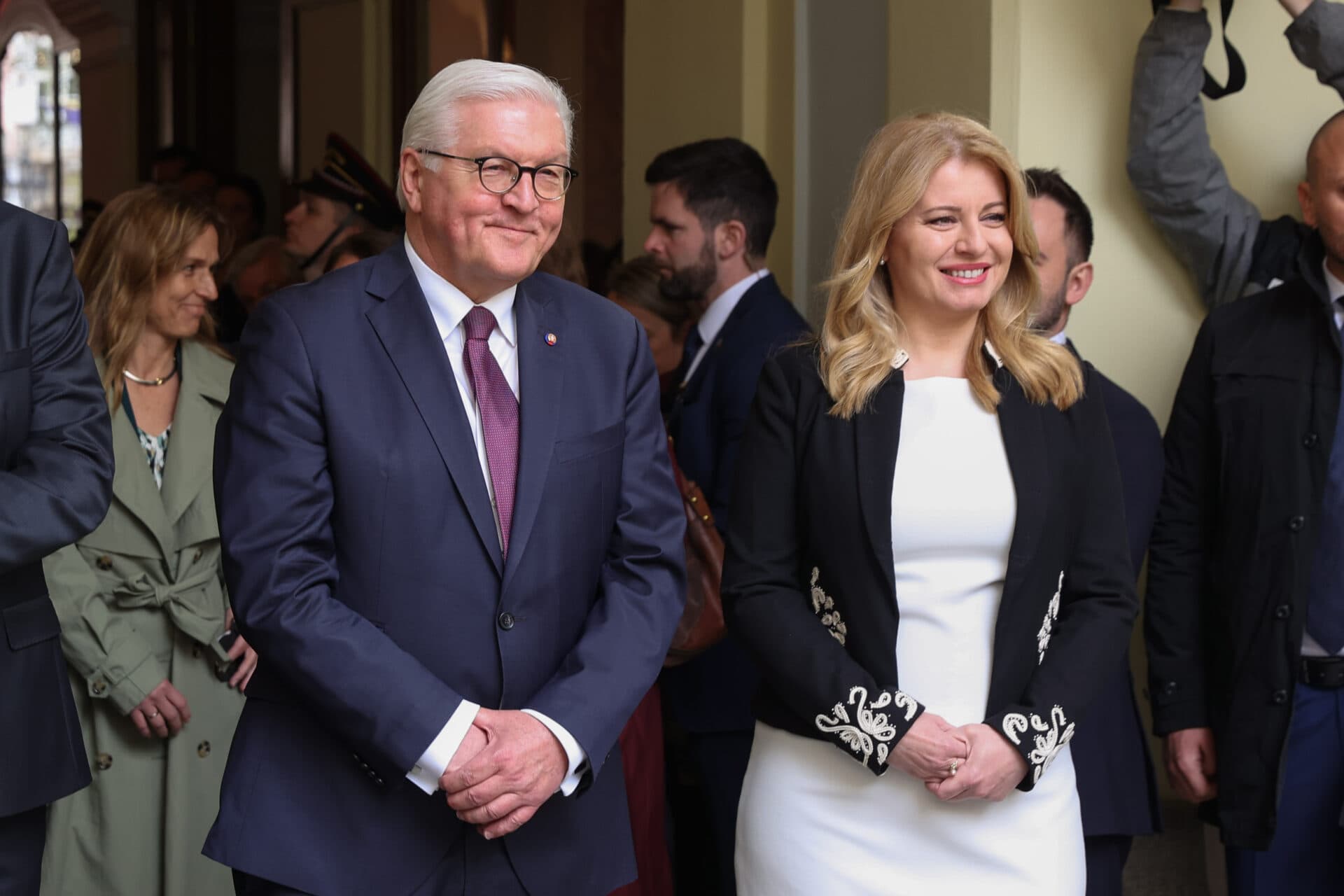 Zuzana Čaputová a nemecký prezident sa zhodli, že Ukrajine treba pomáhať humanitárne aj vojensky