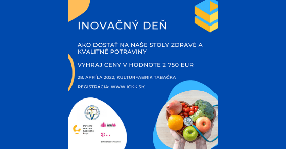 Kreatívna súťaž s jasným zámerom a finančnou odmenou. Inovačný deň v Tabačke už čoskoro