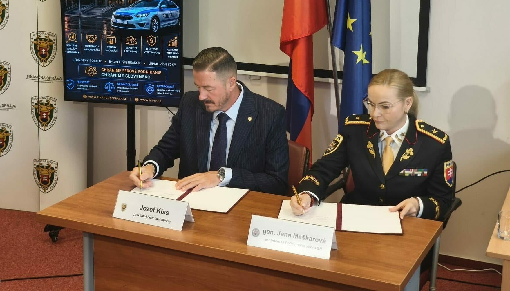 Finančná správa a Ministerstvo vnútra spájajú sily: nový tím „Daňový štít“ mieri na podvody za desiatky miliónov eur