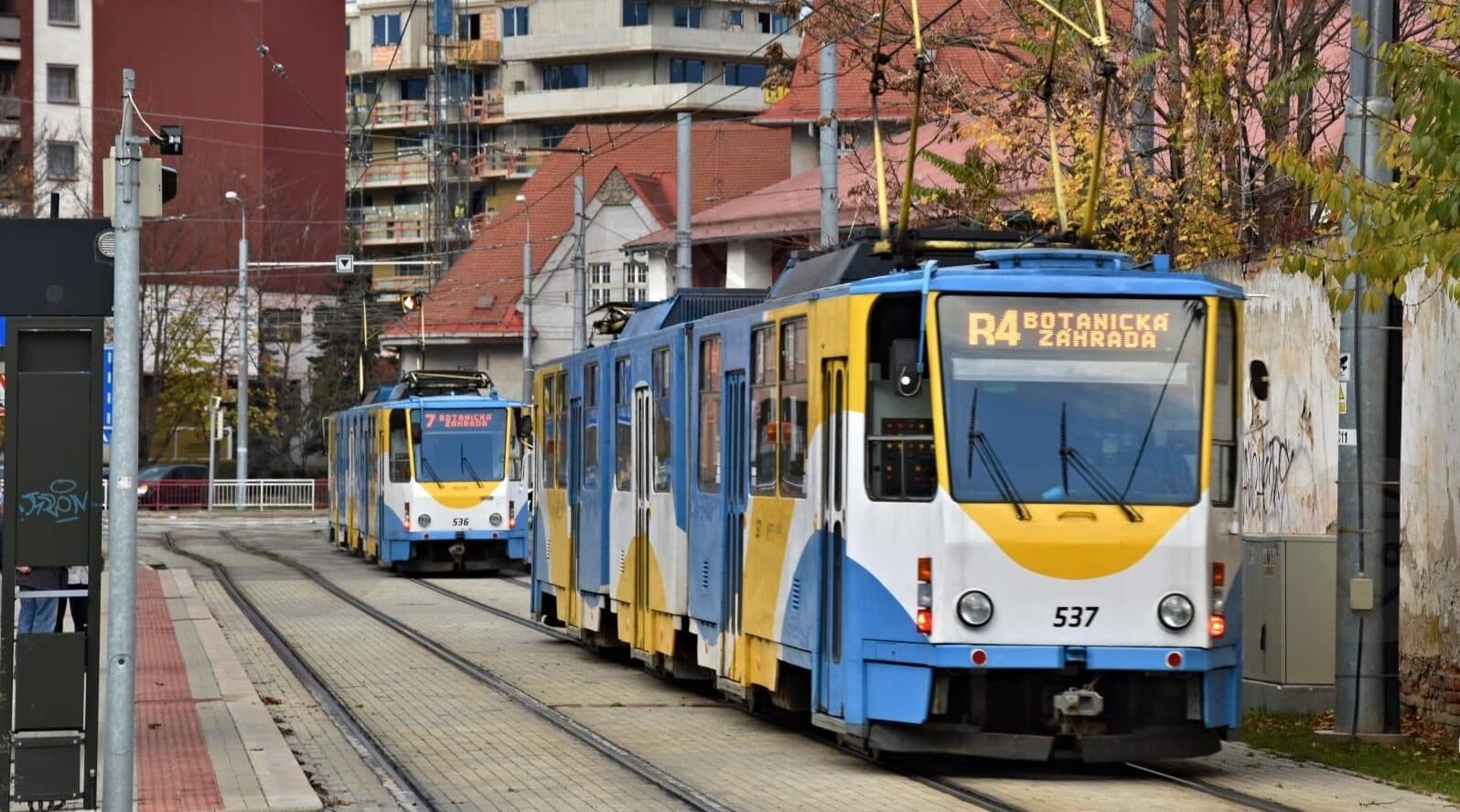 DPMK informuje o výluke električiek na rýchlodráhe, potrvá od 22. do 30. novembra