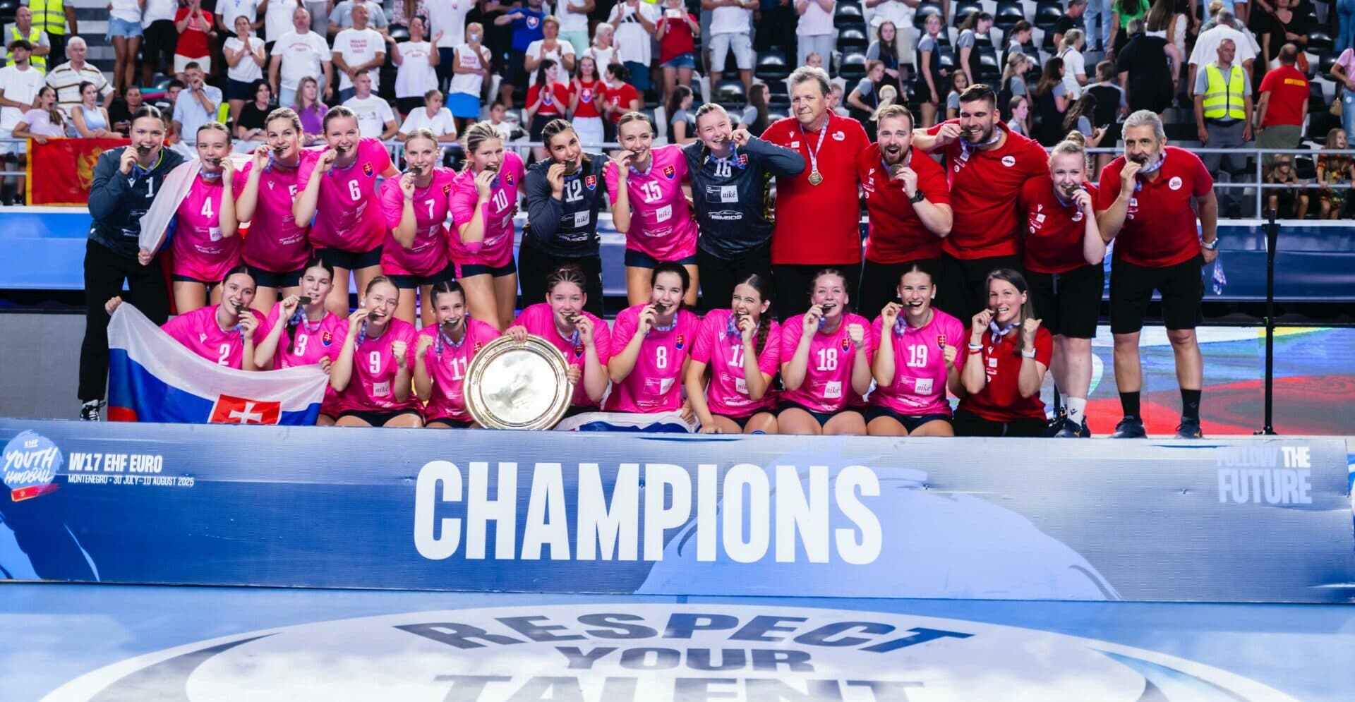 EHF EURO W17: Slovenské kadetky sú Majsterky Európy