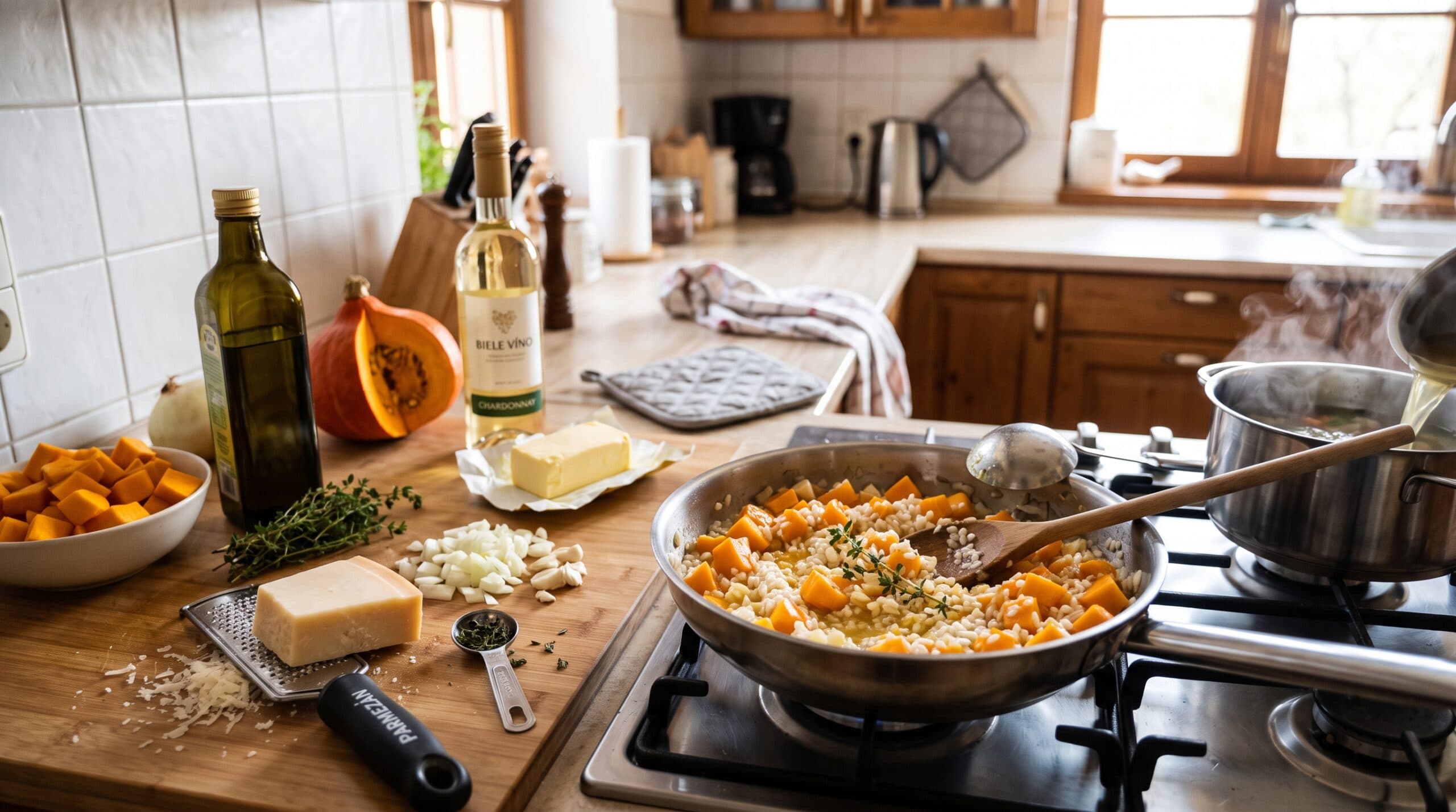 Tip na recept: Tekvicové rizoto s parmezánom a tymianom